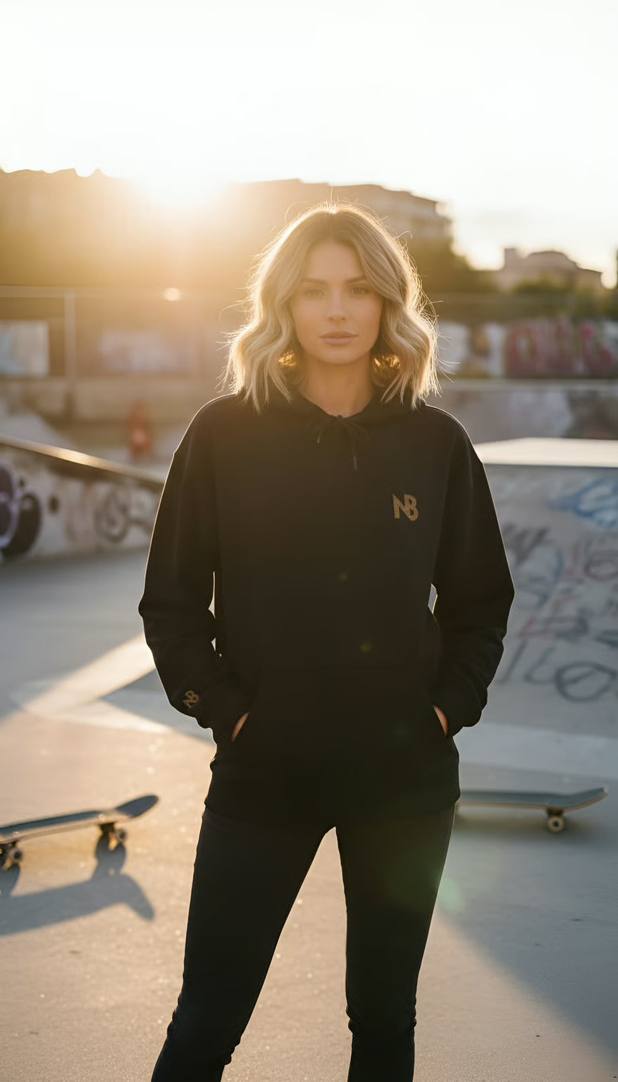 Embroidery Hoodie Unisex NotchBoss™