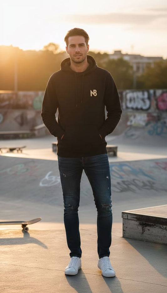 NotchBoss™ Heavy Premium Hoodie Black